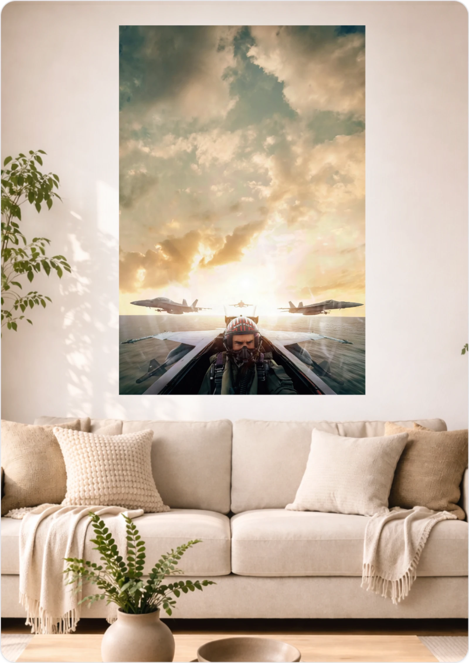 Affiche Top Gun: Maverick – Sensations fortes et aviation de légende | Format A3 (29,7 x 42 cm)